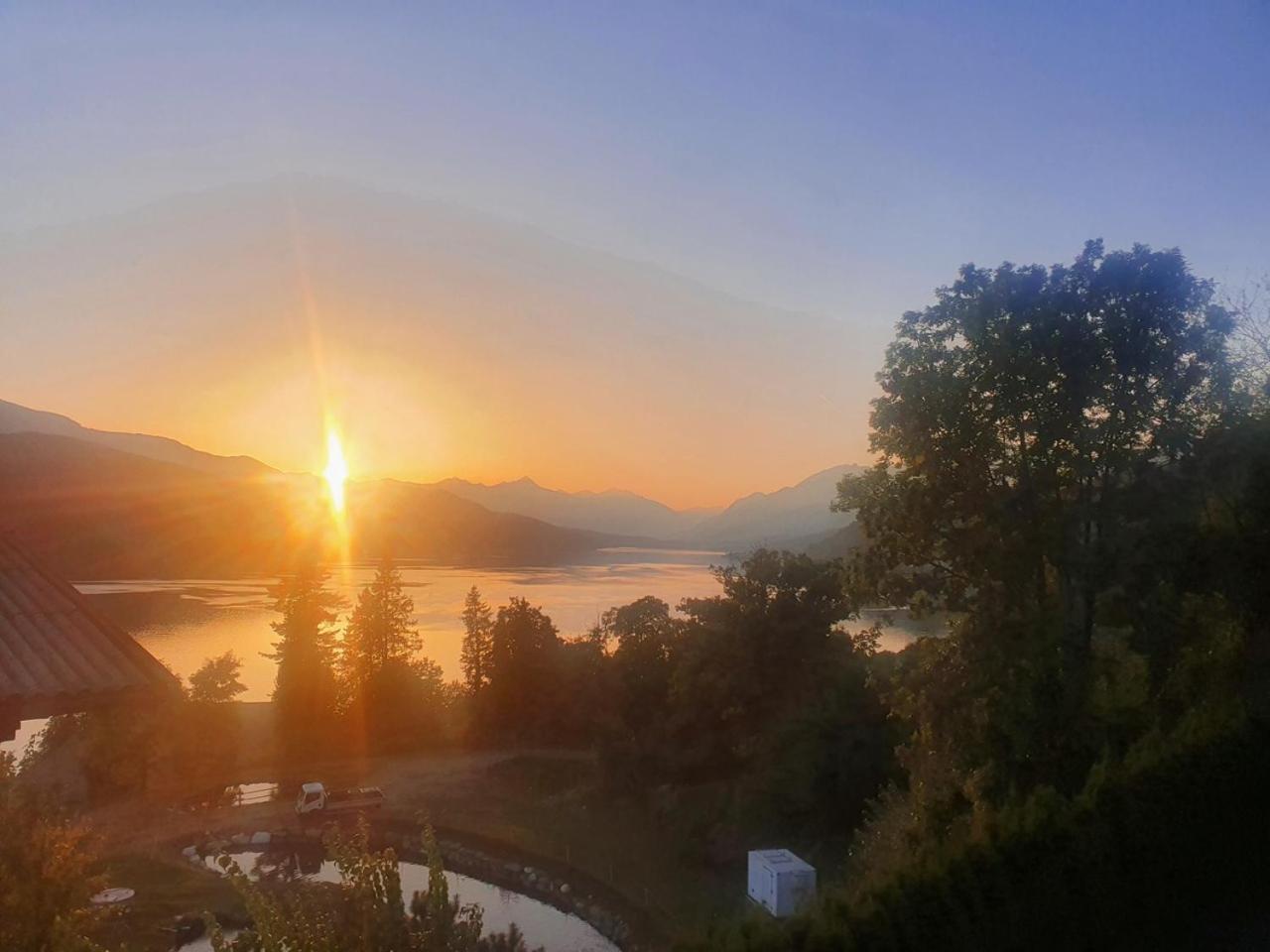 Haus Kraller-Urlaub Mit Seeblick Apartman Millstatt Kültér fotó