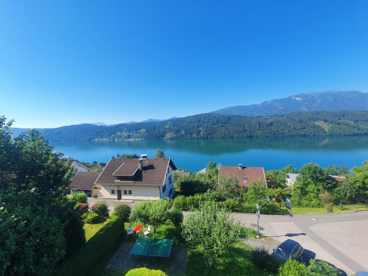 Haus Kraller-Urlaub Mit Seeblick Apartman Millstatt Kültér fotó